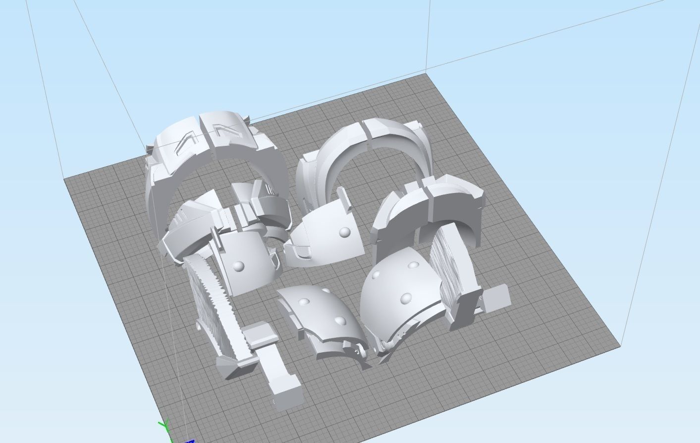 Helm of Saint-14 helmet from Destiny high resolution 3D print model_6