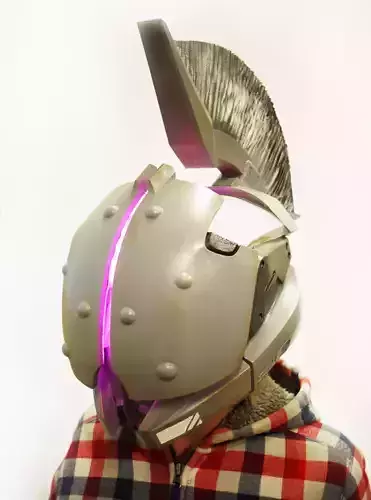 Helm of Saint-14 helmet from Destiny high resolution 3D print model