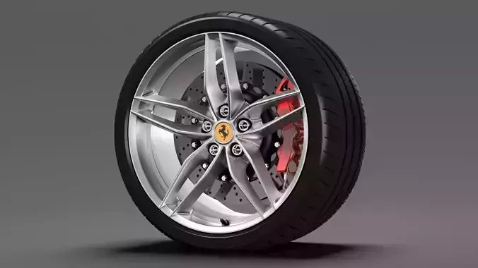 Ferrari 488 GTB   wheel