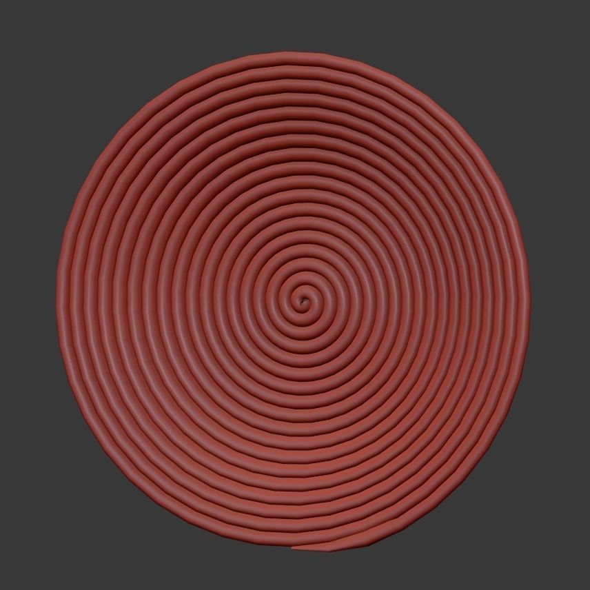 Collection of wicker African wall baskets - 6 sets 3D model_39