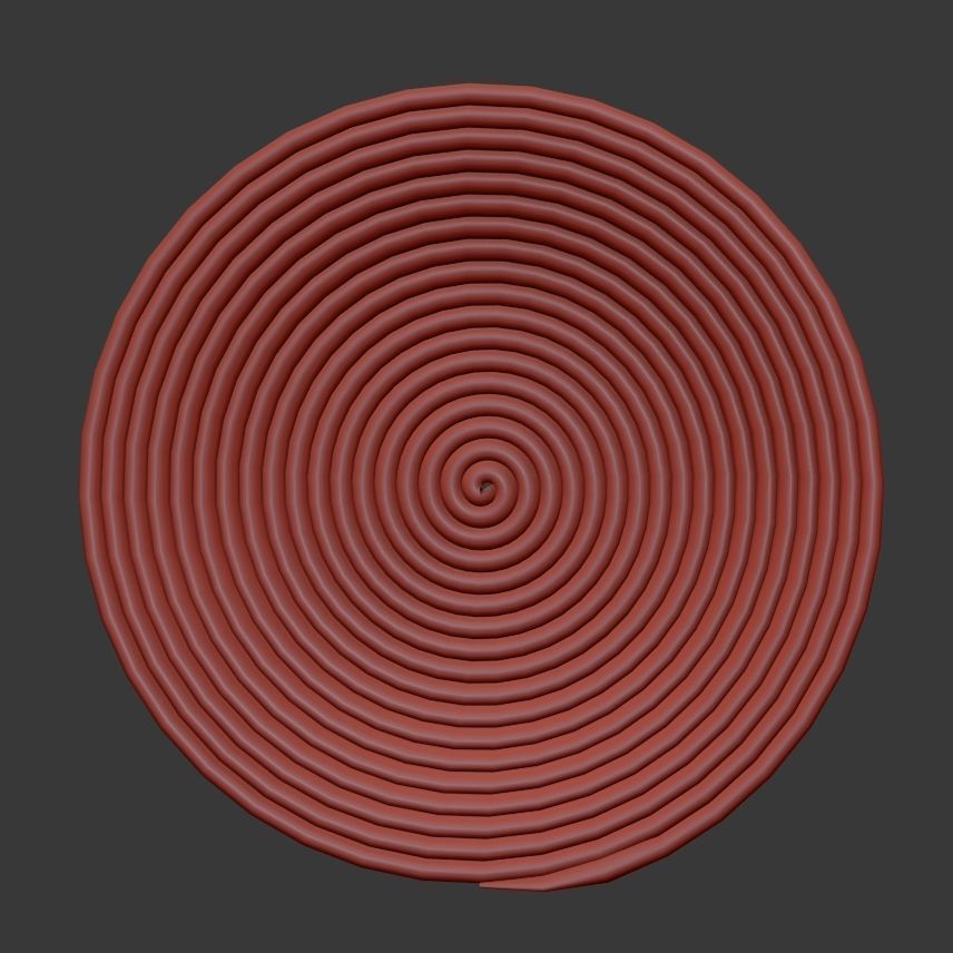 Collection of wicker African wall baskets - 6 sets 3D model_41