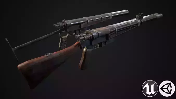 Hunter machine gun