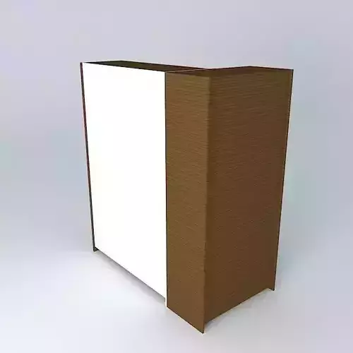 section wooden cabinet