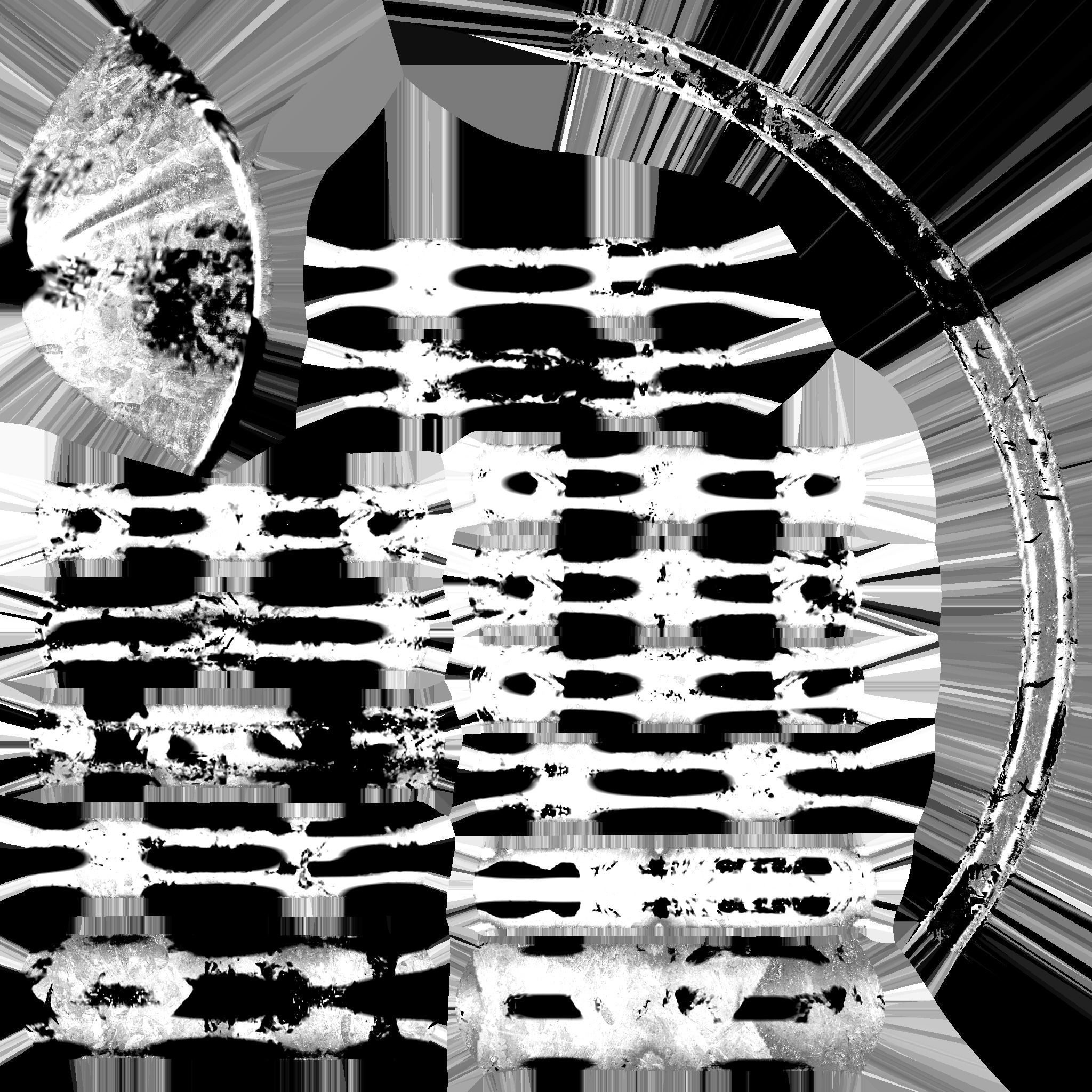 Medieval horn for drinking 3D model_16