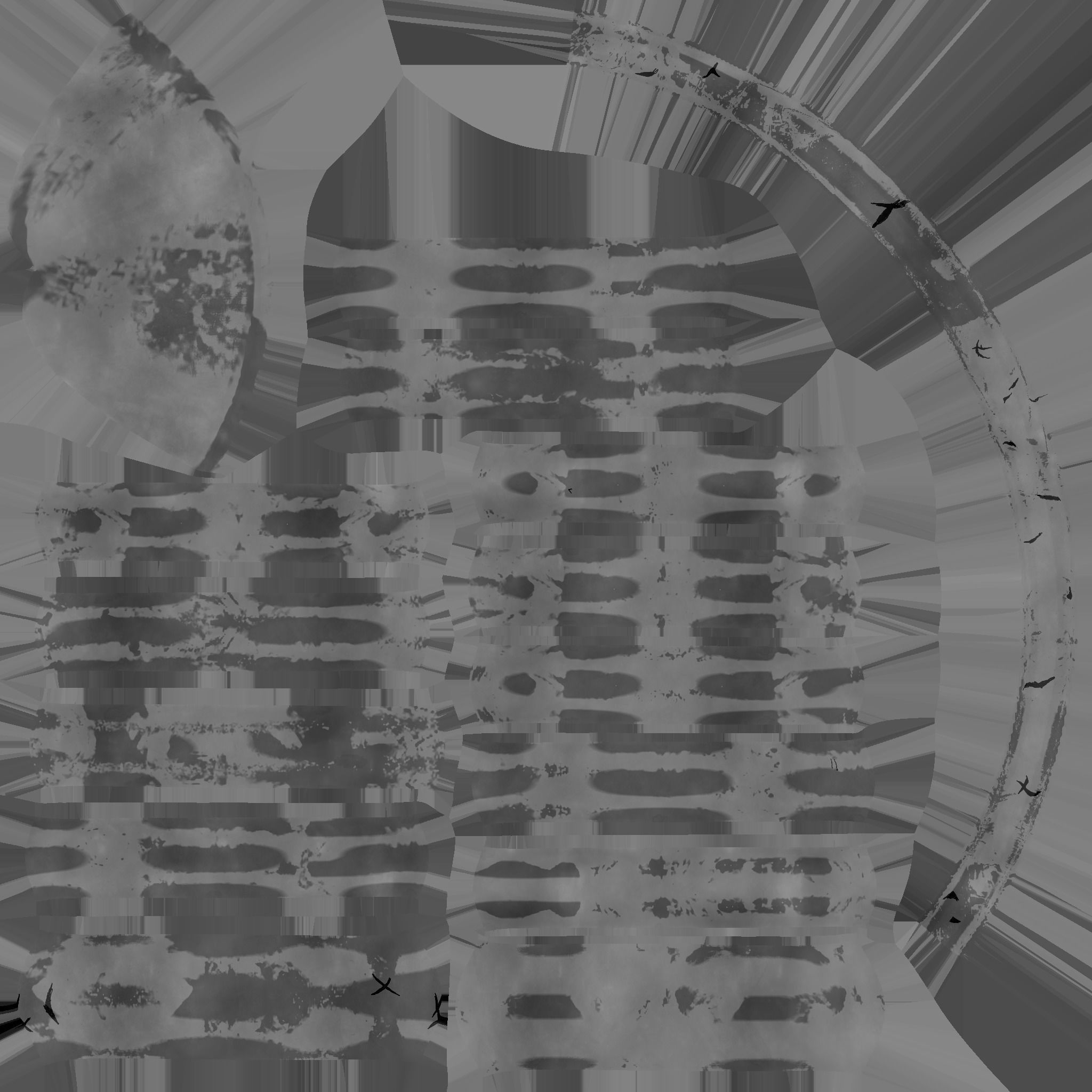 Medieval horn for drinking 3D model_9