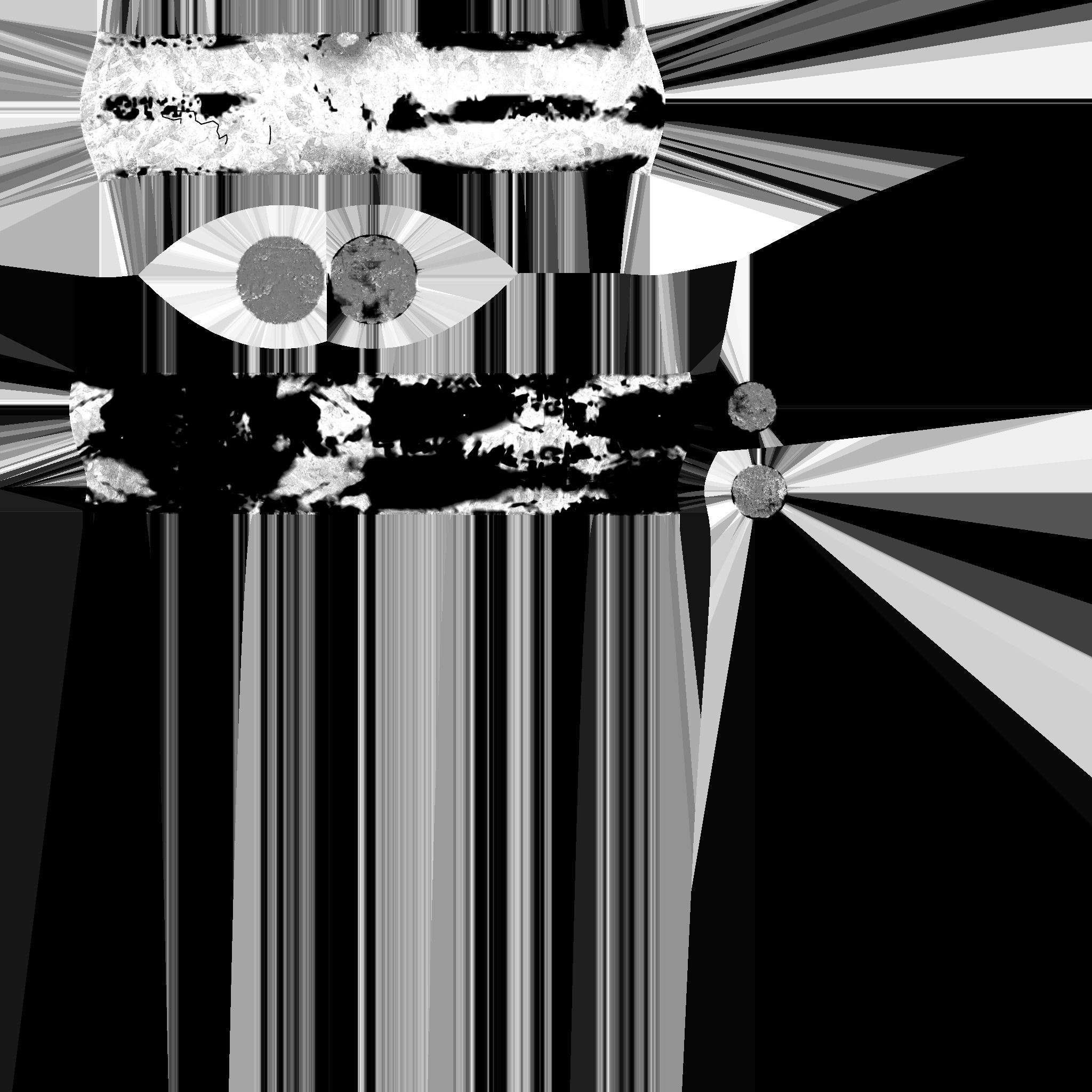 Medieval horn for drinking 3D model_7