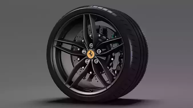 Ferrari 488 Speedster wheel