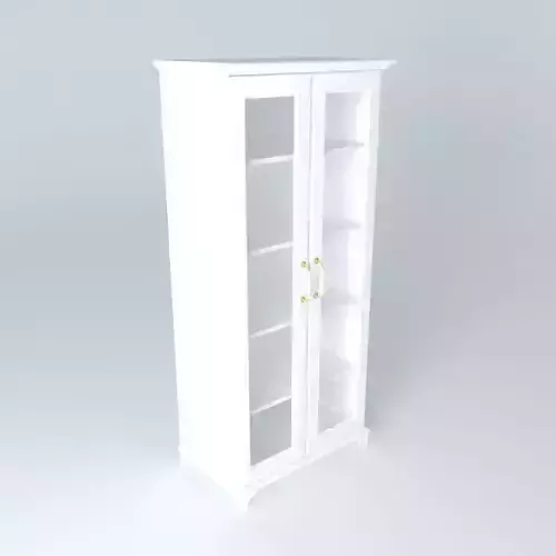 showcase bookcase with glass doors