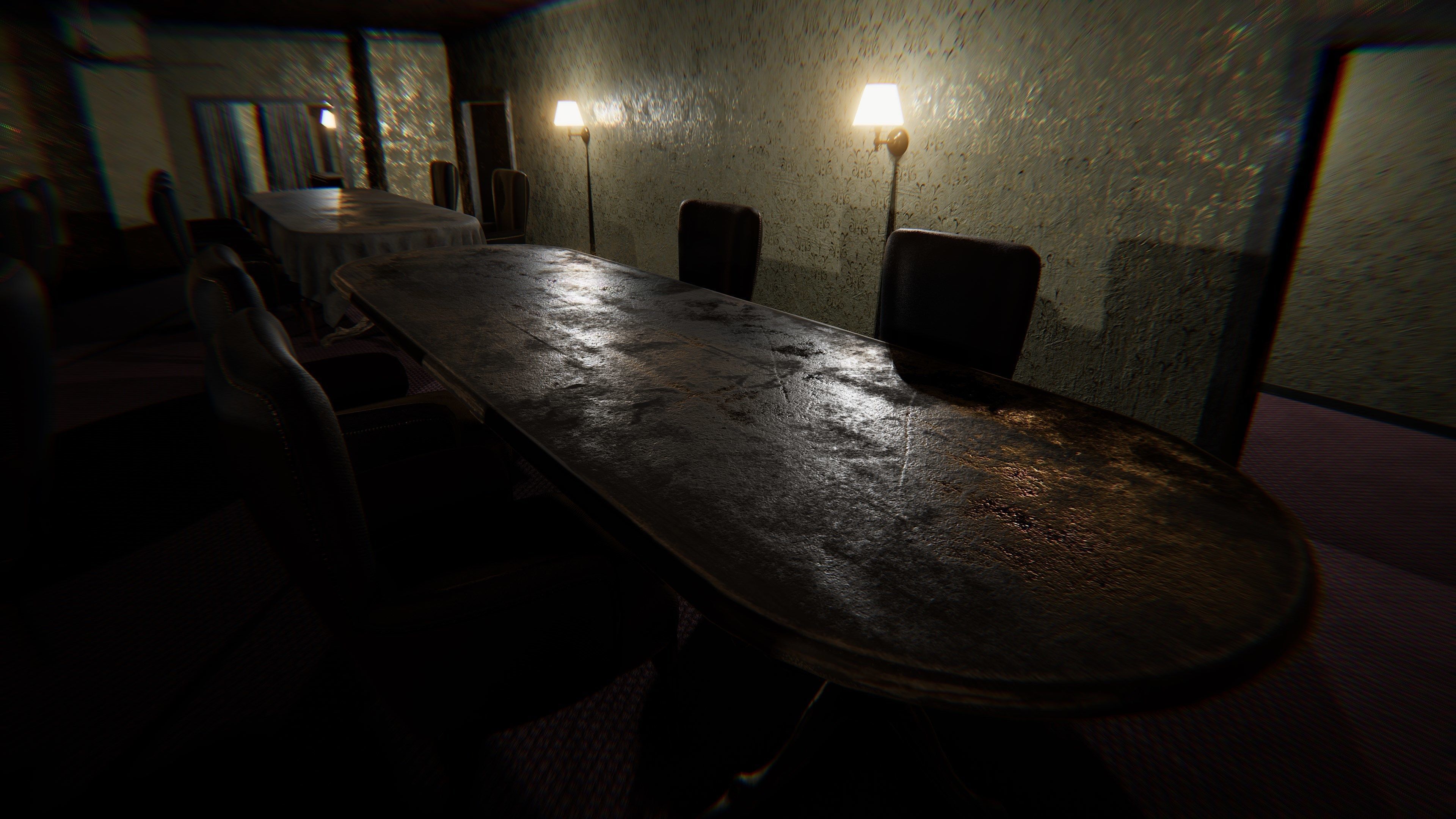 HQ Modular Old Interior Low-poly 3D model_4