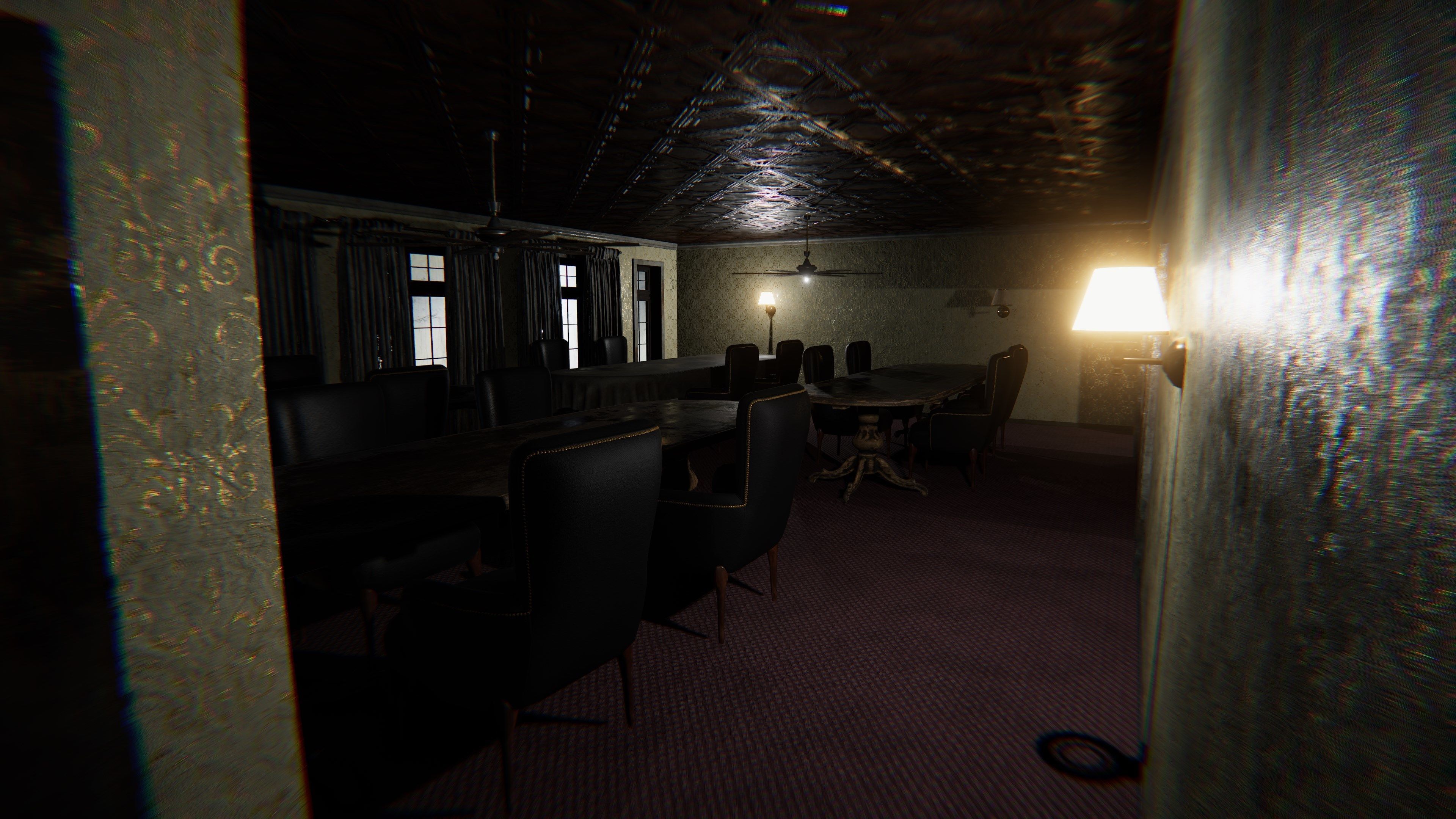 HQ Modular Old Interior Low-poly 3D model_3