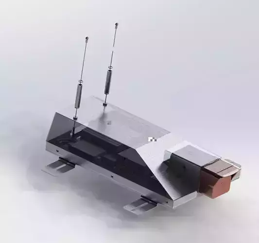 The outdoor camera mechanism 3D model