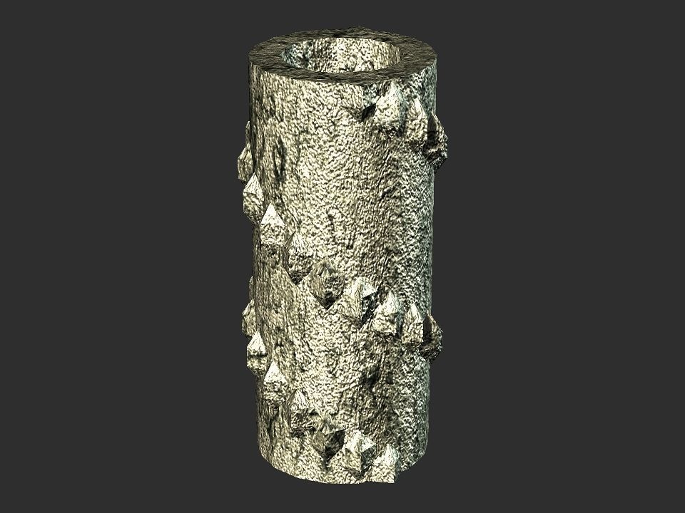 Gears collection metal gear Low-poly 3D model_33