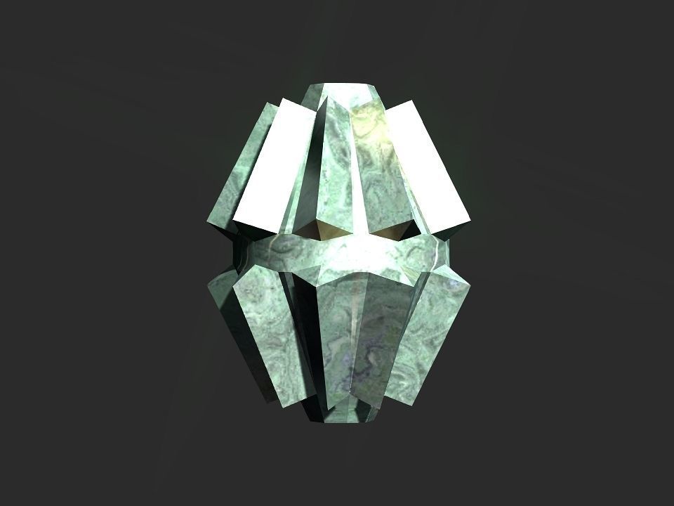 Gears collection metal gear Low-poly 3D model_45