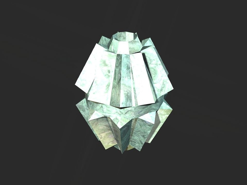 Gears collection metal gear Low-poly 3D model_47