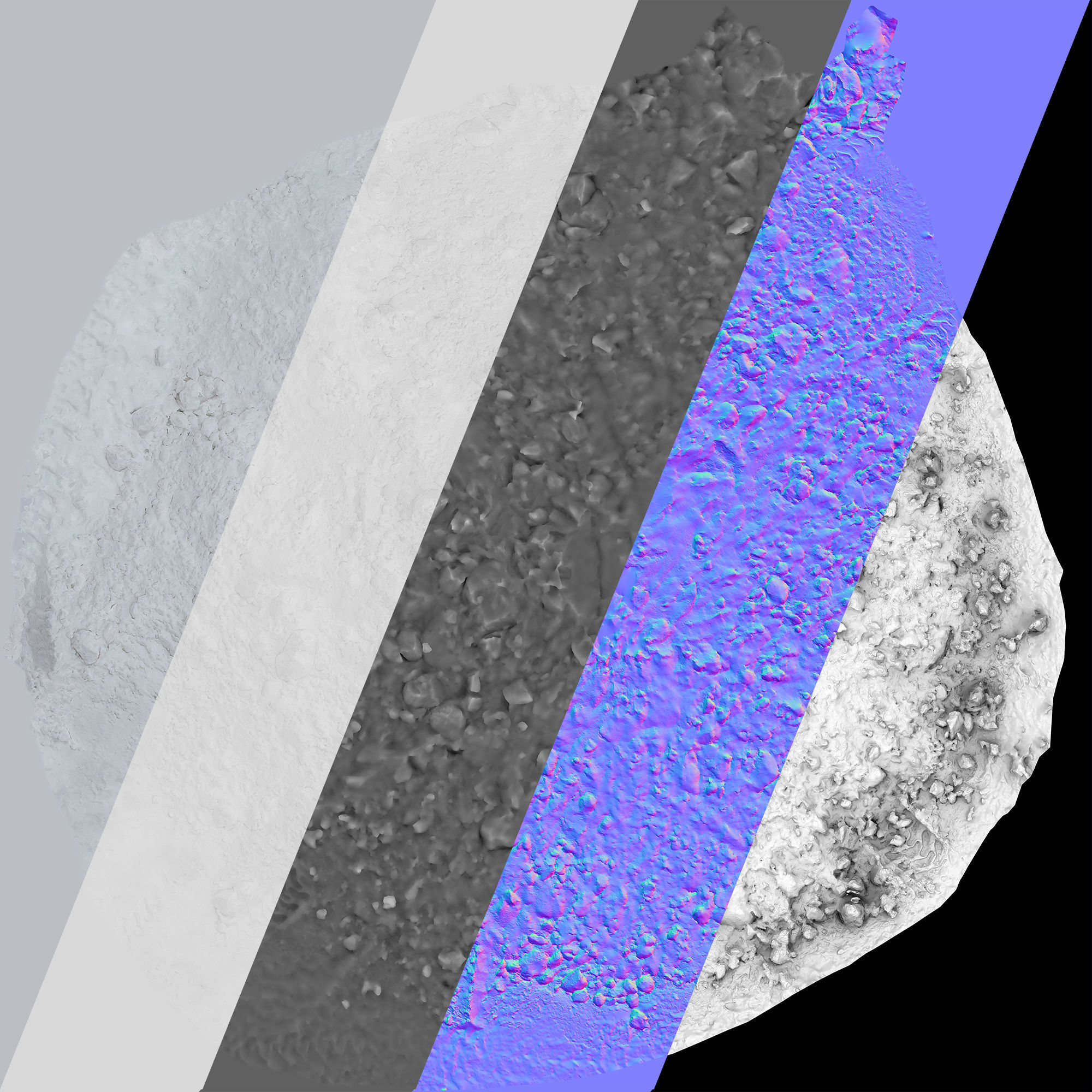 Ultra realistic A bunch of snow Scan  3D model_8