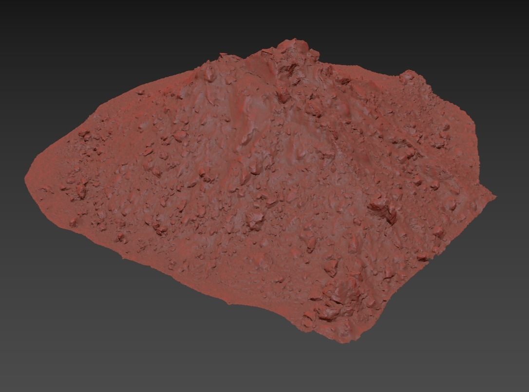 Ultra realistic A bunch of snow Scan  3D model_10