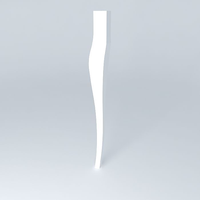 foot table Free 3D model_1