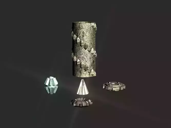 Gears collection foe 3D printing 3D print model