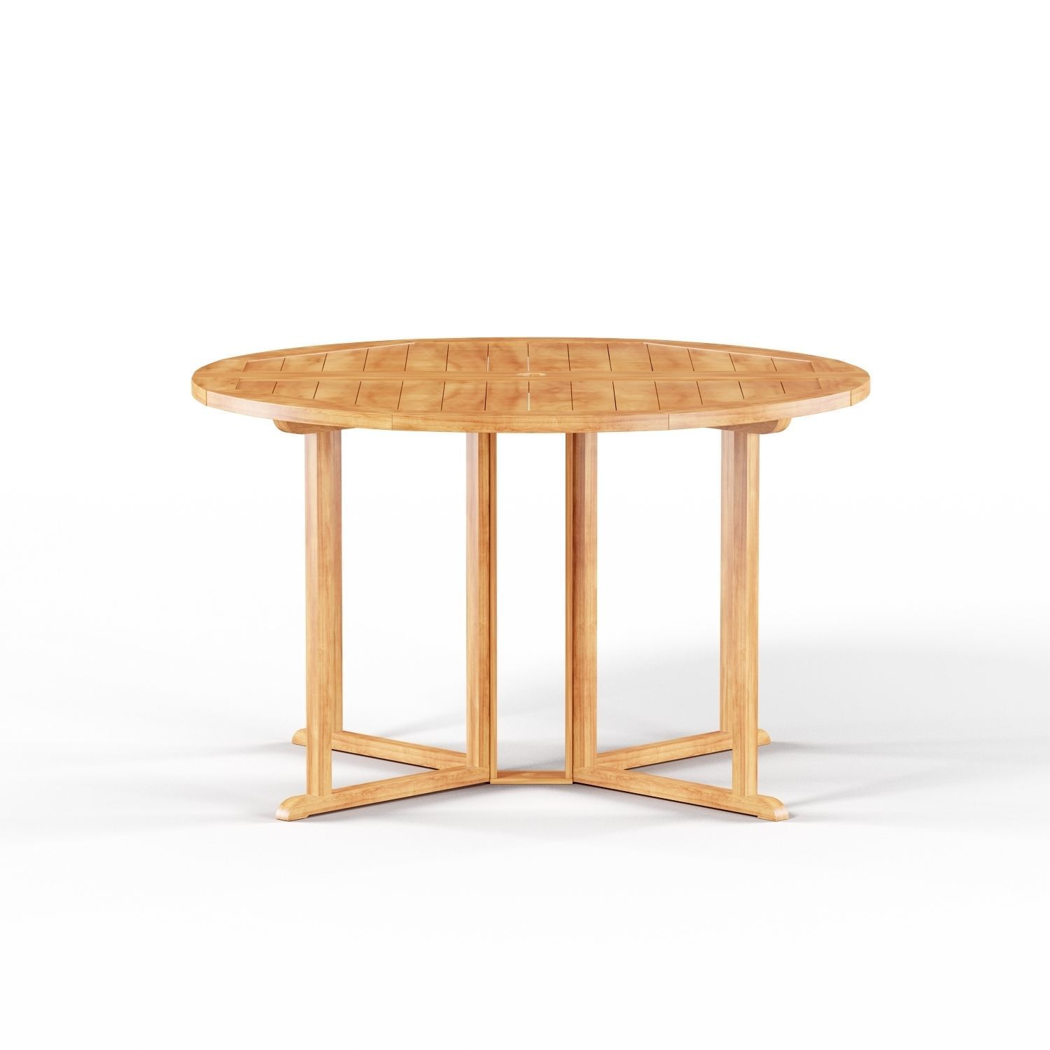 Havenside Home Nahant Cinnamon Outdoor Dinner Set Low-poly 3D model_3