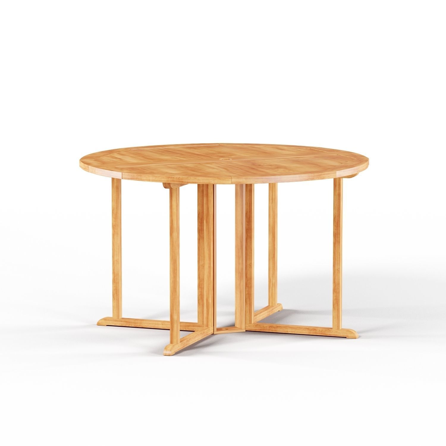 Havenside Home Nahant Cinnamon Outdoor Dinner Set Low-poly 3D model_4