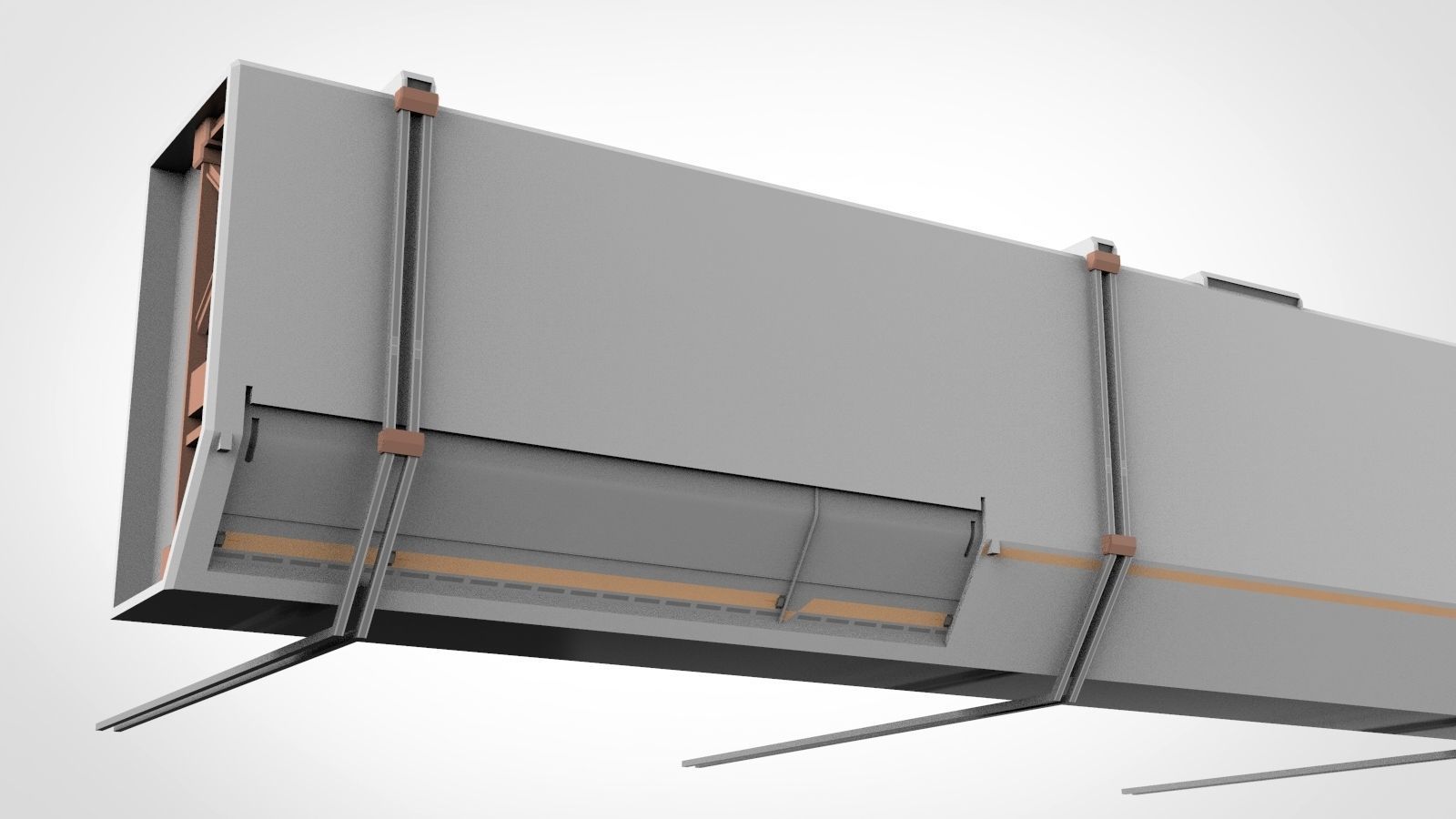 Sci-Fi architecture Elements collection 12 3D model_22