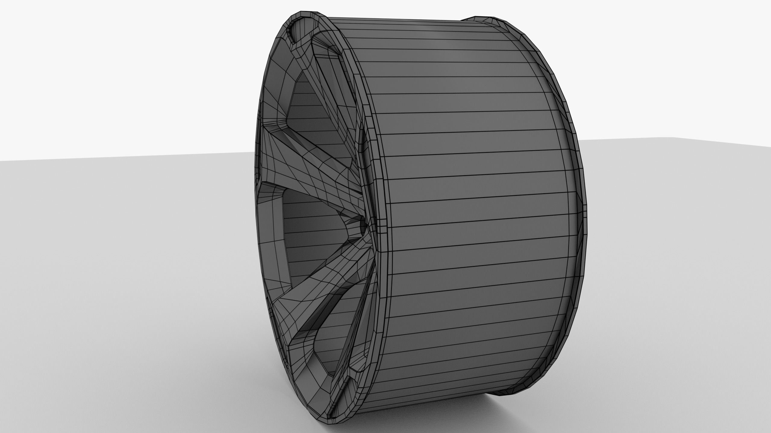 OZ Asphen HLT Low-poly 3D model_4