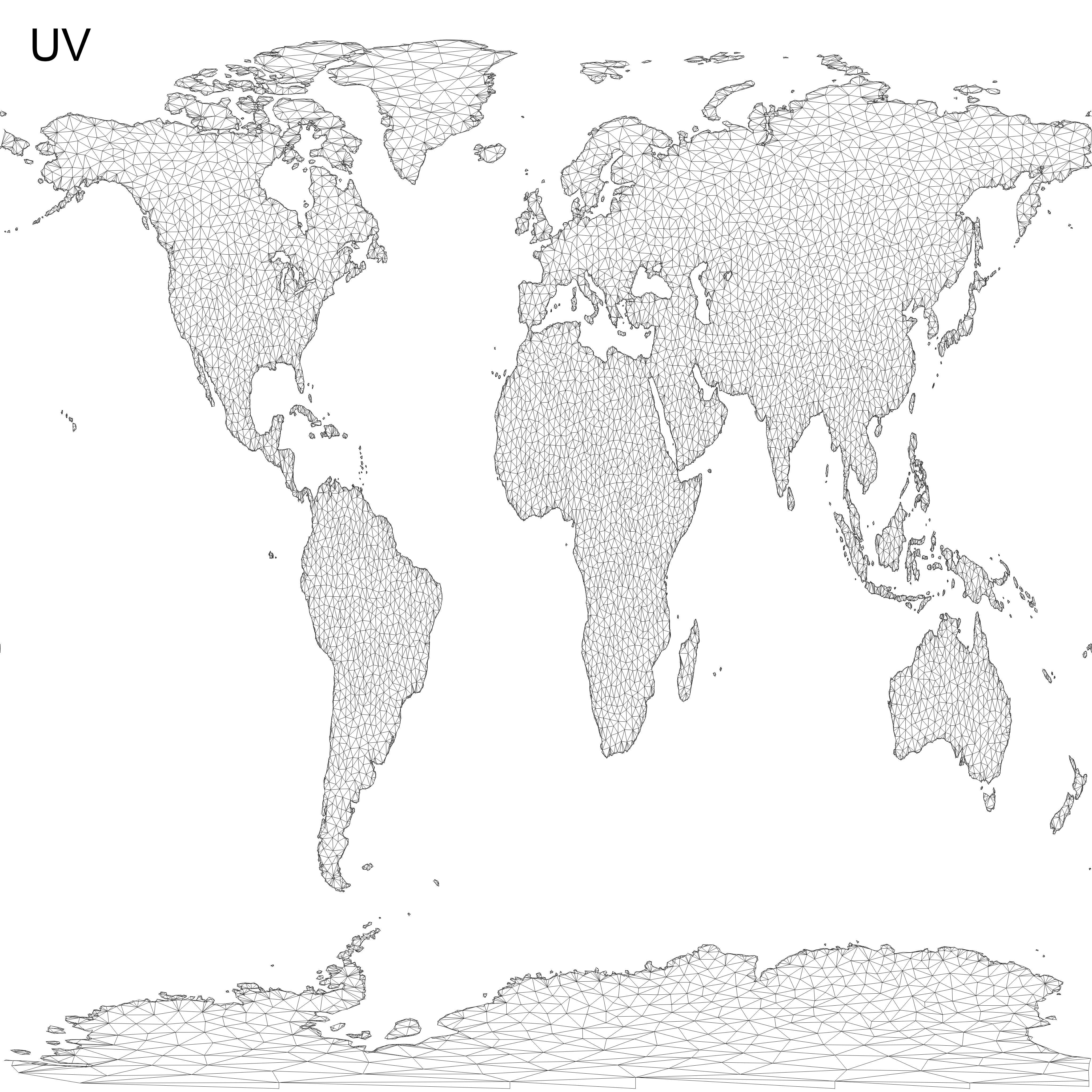Earth detailed design graphic cartoon 3D model_23