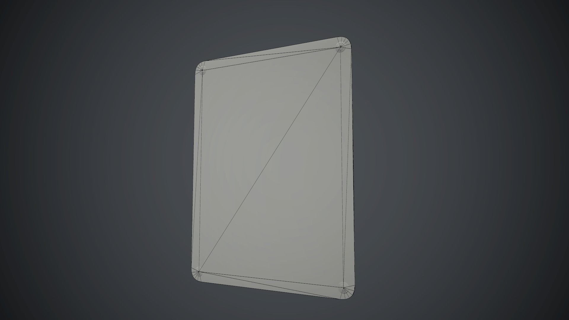 Plastic No Smoking Sign 3 PBR Game Ready Low-poly 3D model_10