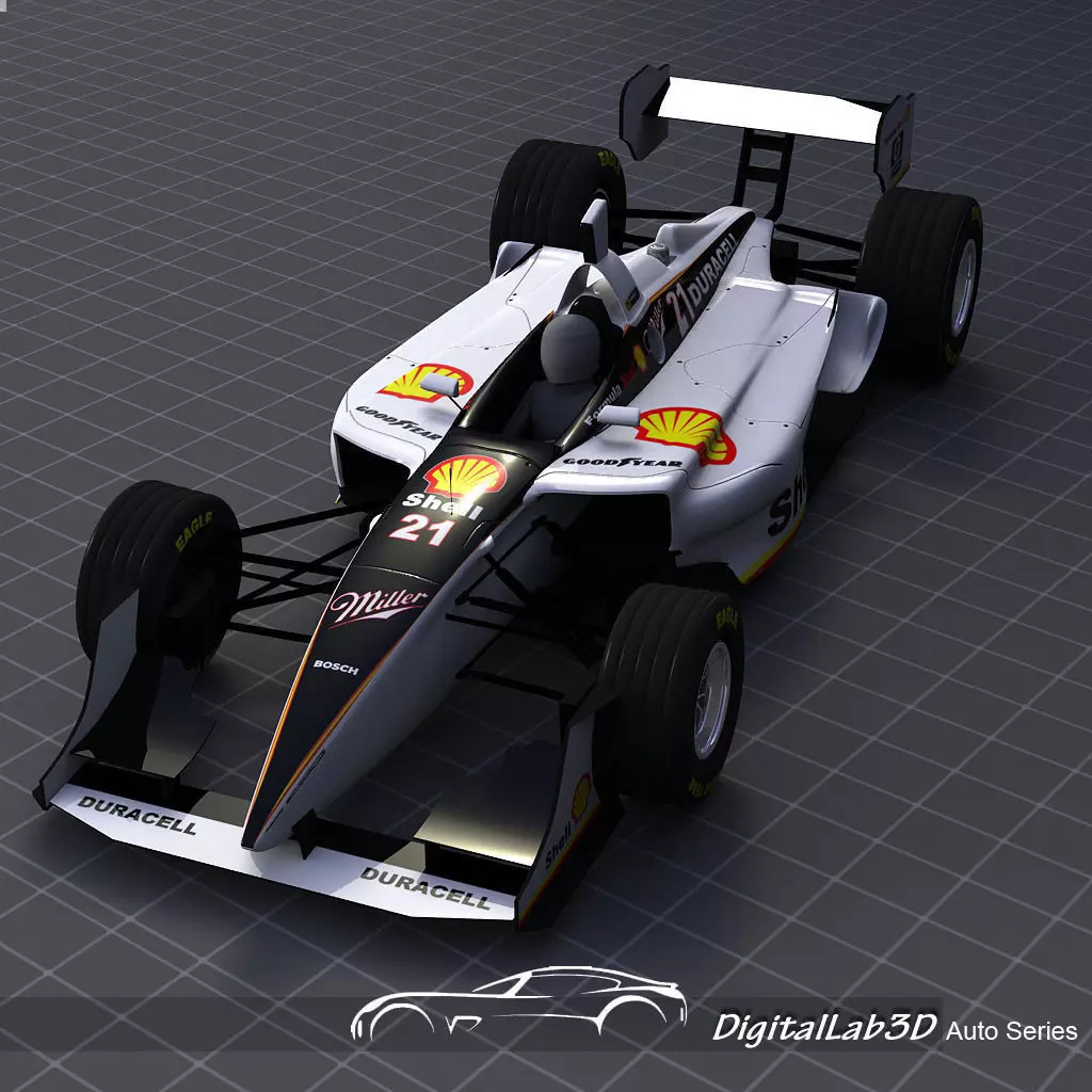 2006 Champ Shell Miller Team 3D model_0