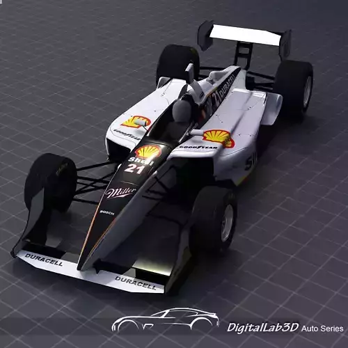 2006 Champ Shell Miller Team 3D model