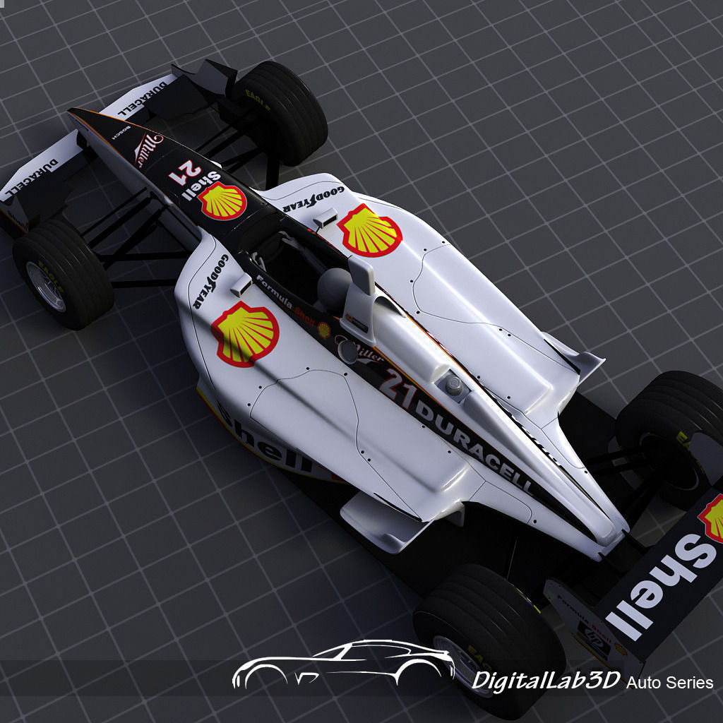 2006 Champ Shell Miller Team 3D model_2