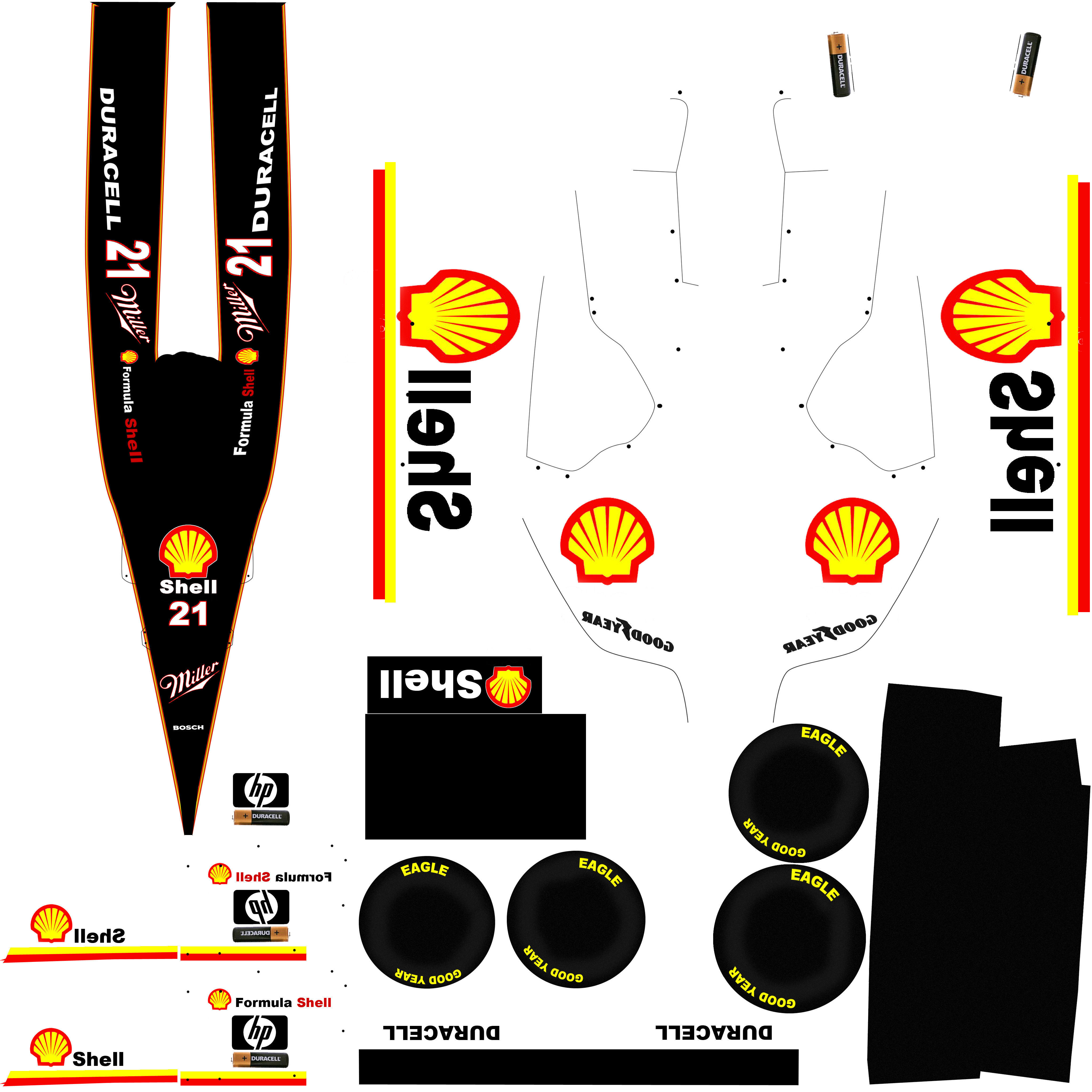 2006 Champ Shell Miller Team 3D model_6