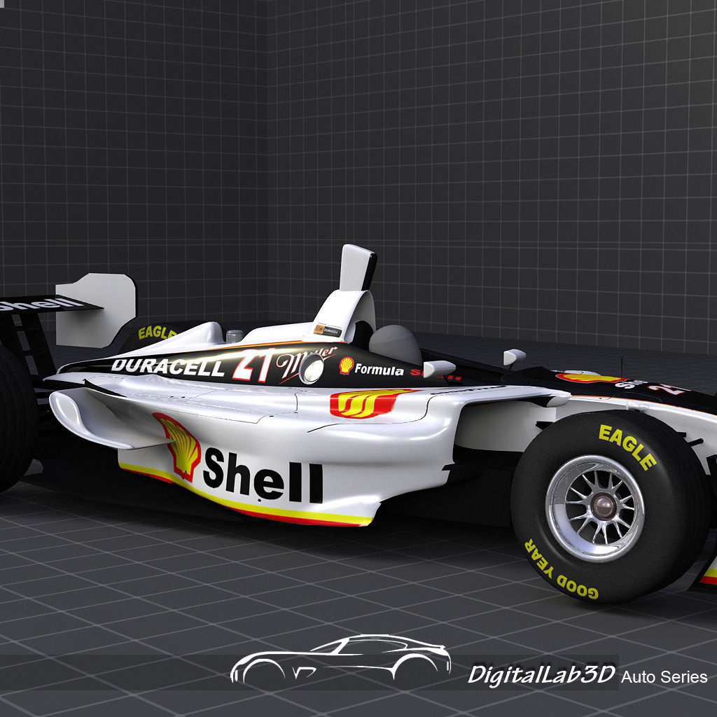 2006 Champ Shell Miller Team 3D model_4