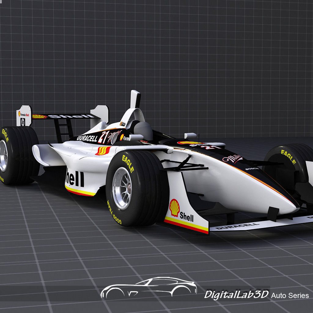 2006 Champ Shell Miller Team 3D model_1