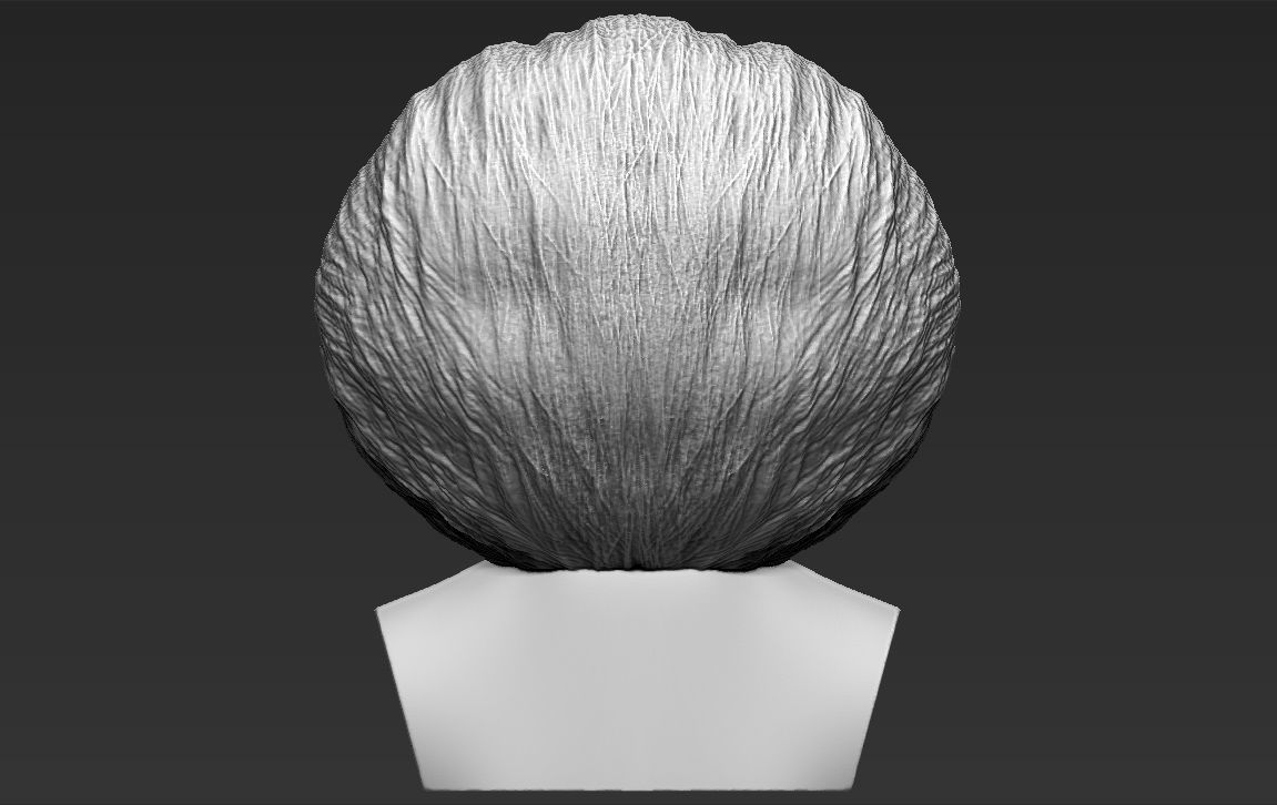 Billy the Puppet from Saw bust ready for full color 3D printing 3D print model_26