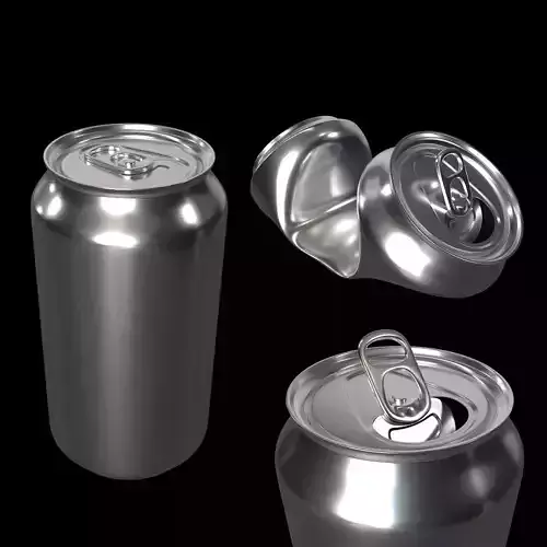 Rigged Sodacan 3D model