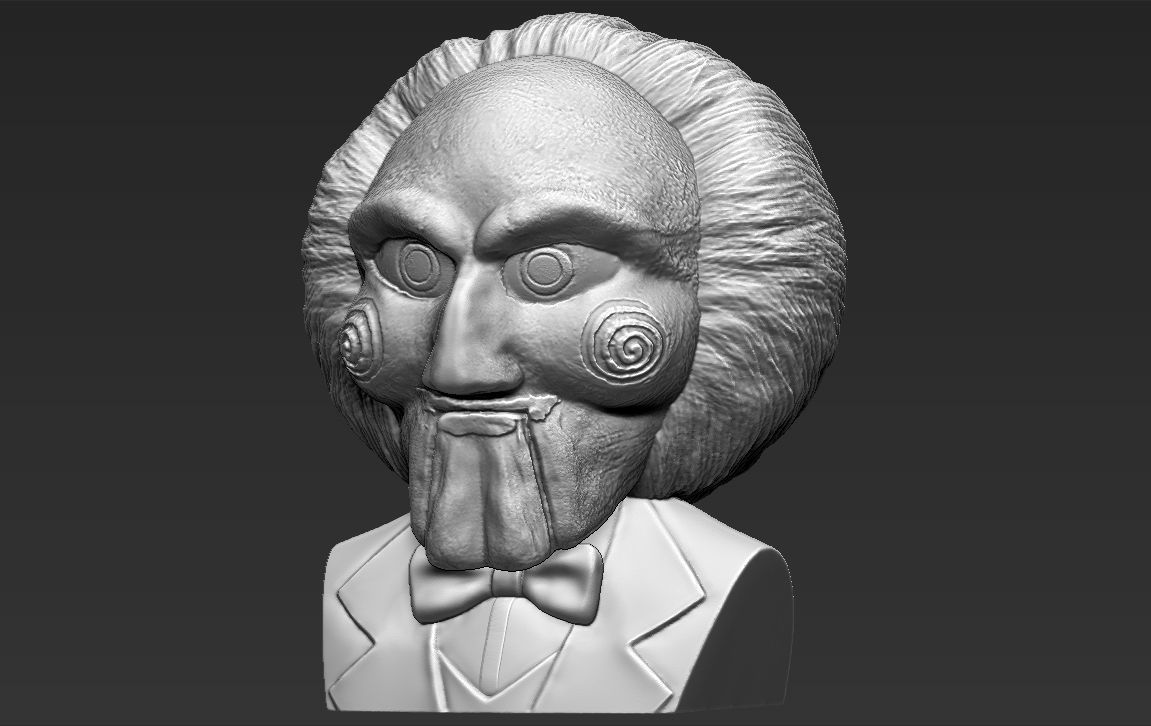 Billy the Puppet from Saw 3D printing ready stl obj formats 3D print model_7