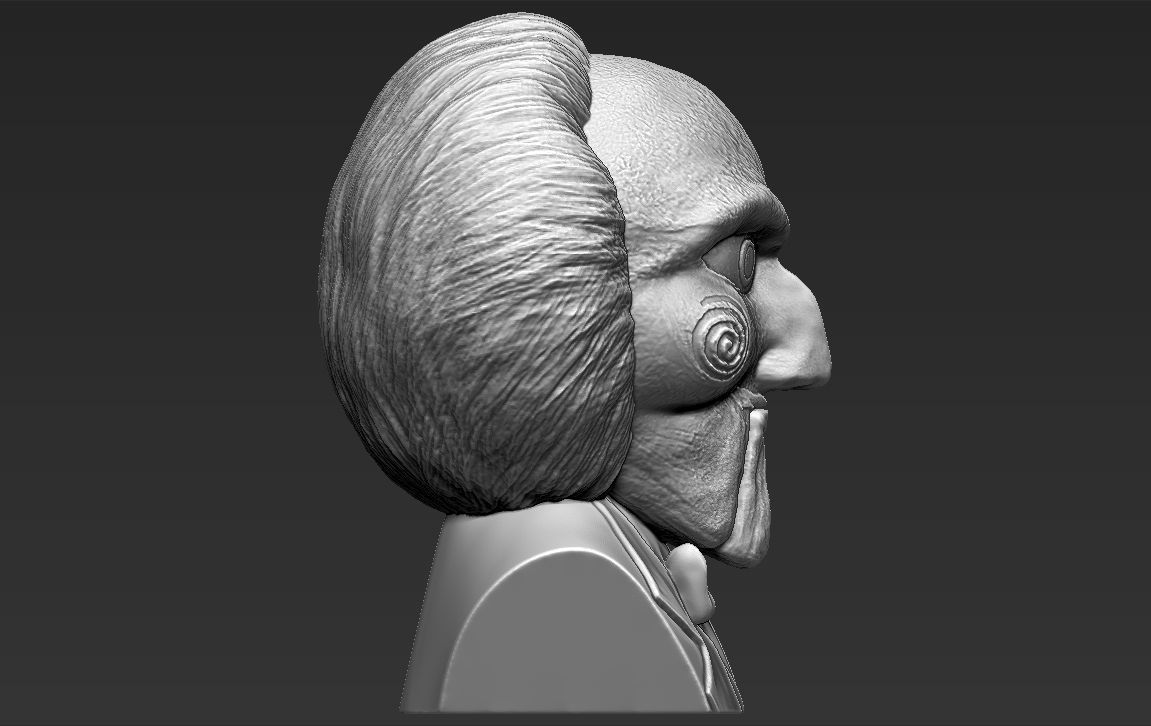 Billy the Puppet from Saw 3D printing ready stl obj formats 3D print model_13