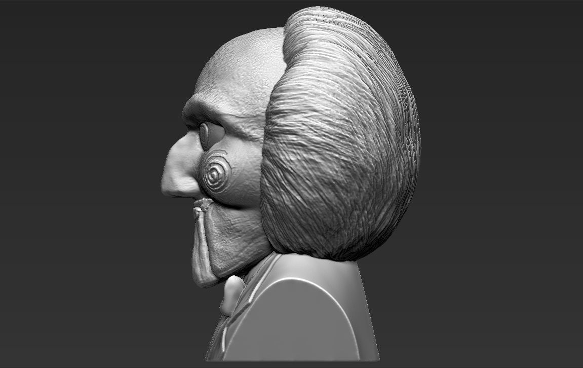 Billy the Puppet from Saw 3D printing ready stl obj formats 3D print model_9