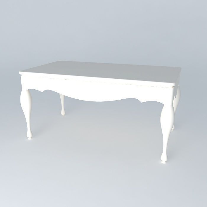 DINING TABLE Free 3D model_1