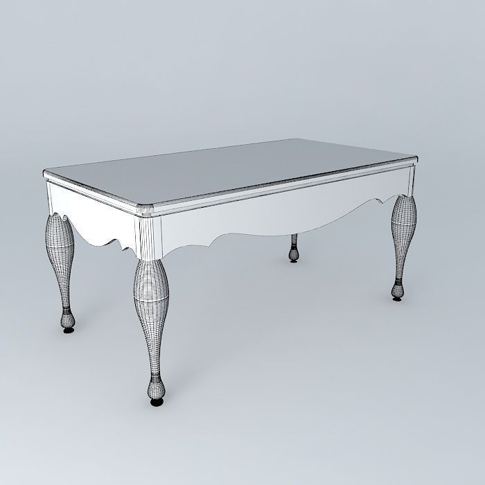 DINING TABLE Free 3D model_3