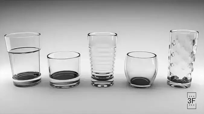 Glass Set tumbler