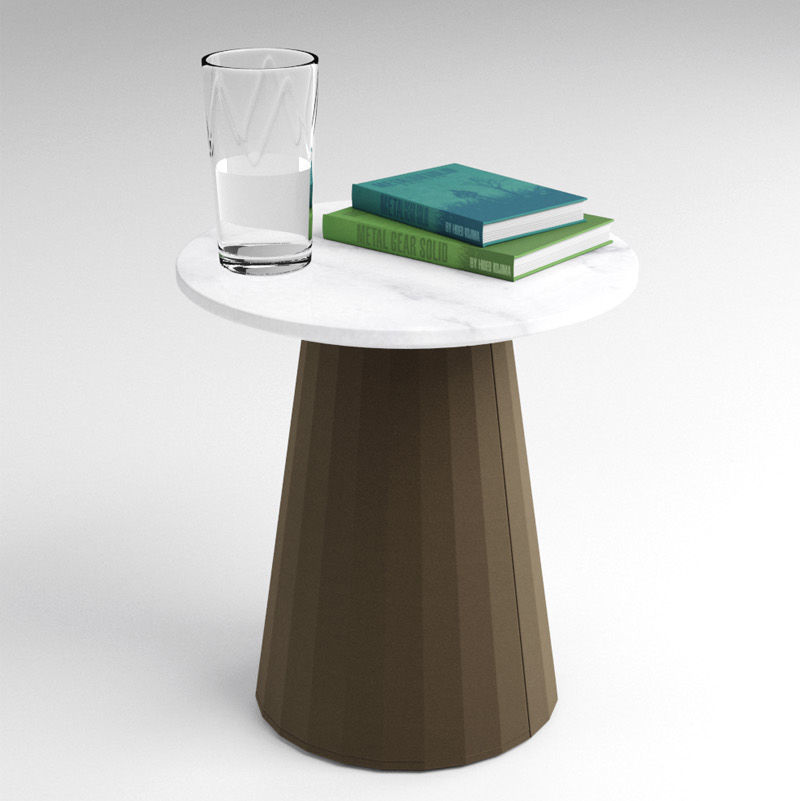 kettal cala armchair metal feet 3D model_3