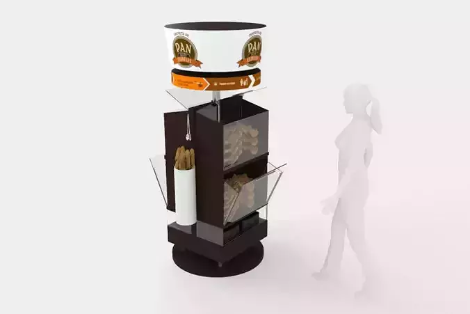 Bread dispenser module