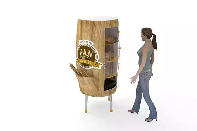 Bread dispenser module