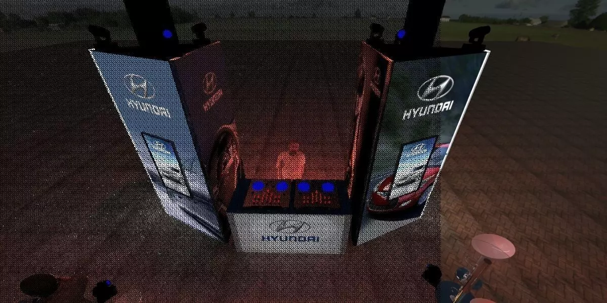 Luminous totem for event 3D model_0