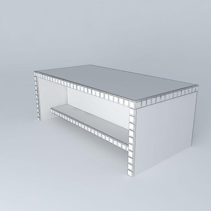 Table coffee Free 3D model_3