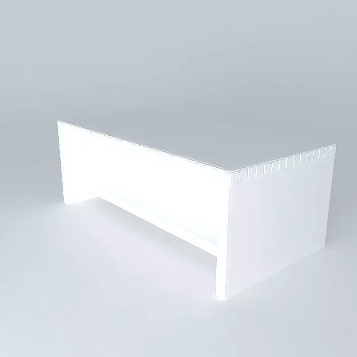 Table coffee Free 3D model_0