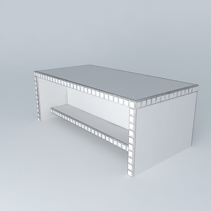 Table coffee Free 3D model_4