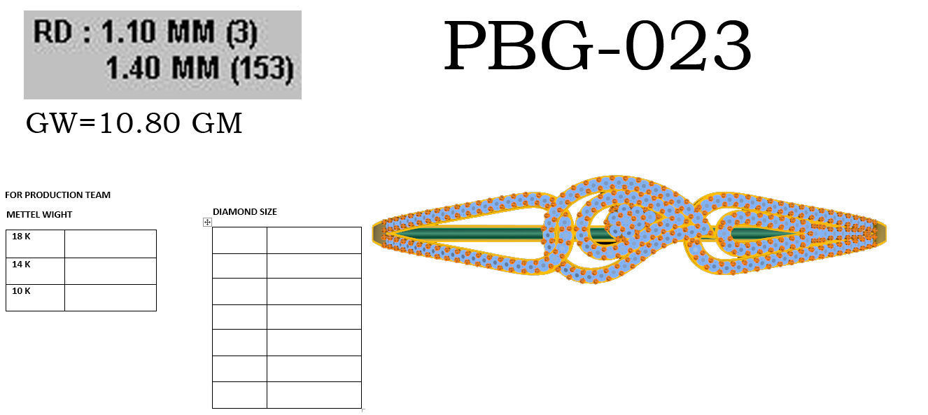 Women bracelets 3dm stl render detail 3D print model 3D print model_4